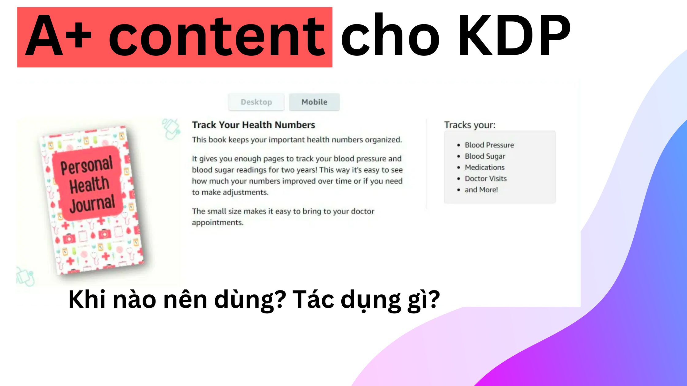 A content cho kdp 2023